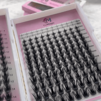 ColMagic DIY Lashes Extension Kit Mixed Length 5-18mm | Waterproof & Gentle COLMAGIC