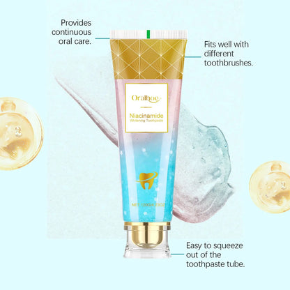 Oralhoe Brightening Toothpaste, Gentle Daily Care Toothpaste For Removing Stains, Brightening And Refreshing, And Reducing Odors - COLMAGIC