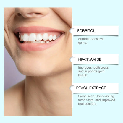 Oralhoe Brightening Toothpaste, Gentle Daily Care Toothpaste For Removing Stains, Brightening And Refreshing, And Reducing Odors - COLMAGIC